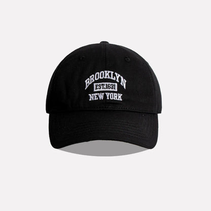 Soft Cotton Letter Embroidered Baseball Cap For Women Men Casual Outdoor Sports Curved Brim Visor Hats Unisex Hip Hop Dad Caps