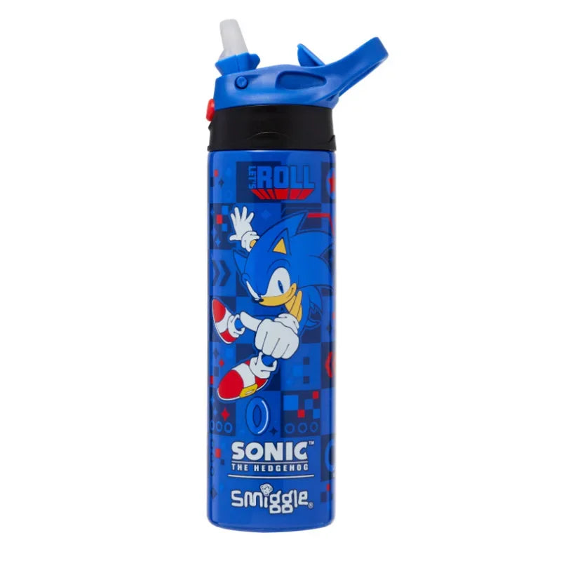NEW High-quality Original Blue Boy Sonic Children's Backpack Cartoon Stress-relief Bag Hedgehog Anime Stationery Student Gift