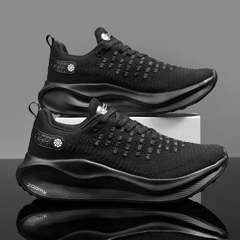 Nowe męskie buty do biegania, sportowe i casualowe, luksusowe obuwie w stylu fashion, lekkie i oddychające sneakersy do joggingu oraz komfortowego chodzenia