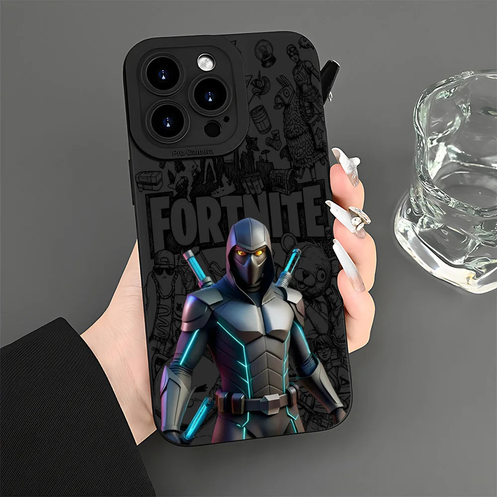 Cover Fortnite per Samsung Galaxy A37 A57 A25 A56 A16 A06 A35 A05s A15 A34 A24 A05 A13 A73 A53 A23 A03 A13 4G 5G