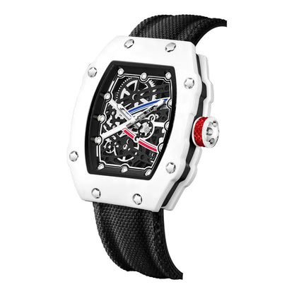 Novo Relógio de Quartzo Masculino Ultra Fino em Formato de Barril, Best-seller, Elegante, Relógio Masculino de Marca, Relógio de Luxo de Quartzo