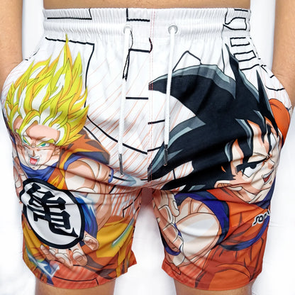 2026 Summer Dragon Ball GokuVegeta Summer Creative Casual Pants Large Size Anime Character Peripheral Quick Dry Casual Shorts