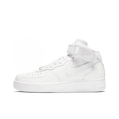 Nike Air Force 1 Mid Unisex Sneakers - Classic Ankle Support, Cushioned Comfort for All-Day Versatile Wear DD9625-100