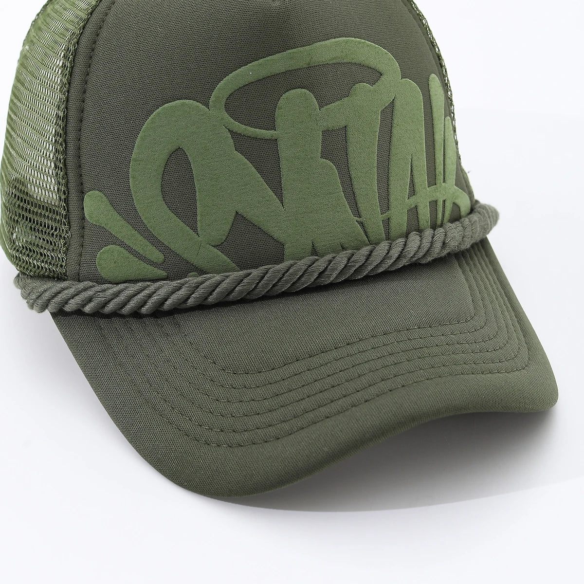 New spring and summer letter-printed women's fashion baseball cap outdoor sports breathable mesh cap men's trucker cap