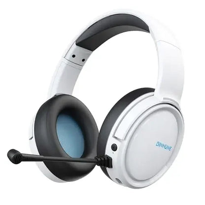 Casque de jeu sans fil BINNUNE BW02 avec micro, léger, circum-auriculaire, Bluetooth, faible latence, micro à réduction de bruit