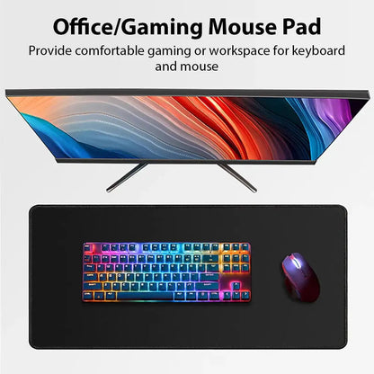 Anime Sonic The Hedgehog Mousepad XXL Deskmat With Lockrand Gaming Accessories Mousepad HD Print Gaming Keyboard Pad Padding Mat