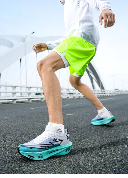 Sapatilhas de Homem em Mesh Confortáveis 2025, Ténis de Corrida com Placa de Carbono 3.0, Amortecimento, Desporto, Treino, Jogging e Corrida Especializada