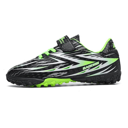 Nouvelles chaussures de Football enfants antidérapant société crampons chaussures de Football enfants salle terrain de Football bottes rapide professionnel Sneaker28-39