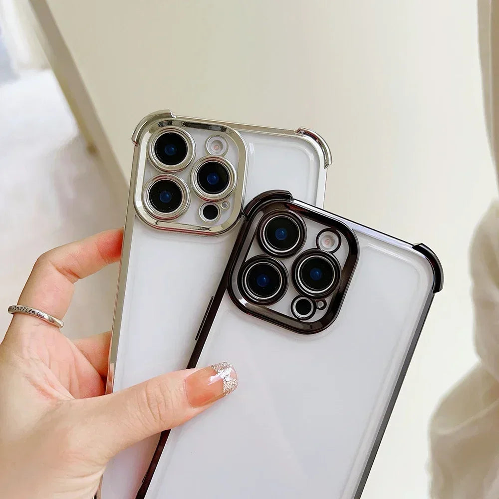 Popular Game FortniteS Plating Phone Case For Samsung S26 S25 S24 S23 S22 S21 S20 FE Note20 Edge Plus Ultra 4G 5G Anti Fall