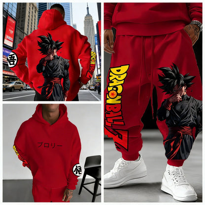 2026 Pok É Mon Animation Printed Hoodie and Pants Set for Men and Women, Casual Style Fashion Set