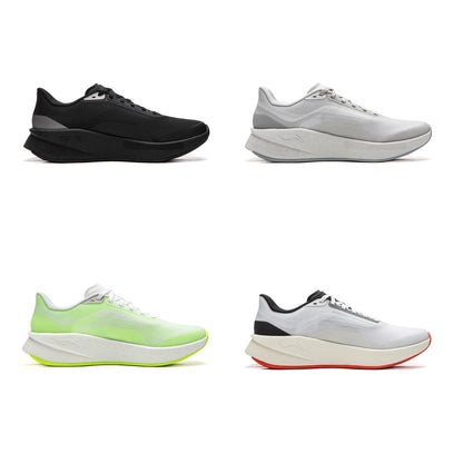 Li-Ning Men's CHAOYING Cushion Running Shoes BOOM Lightweight Springy TEMPO BOUNCE Soft Li-Ning Comfortable Sneakers ARBW007