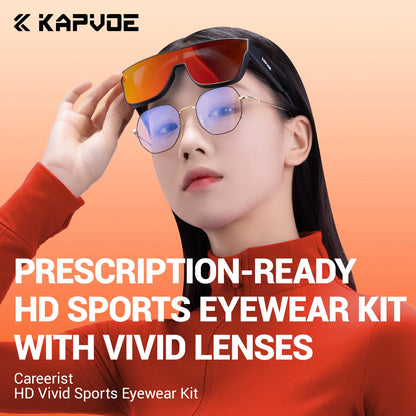 Kapvoe Fitover Sunglasses Fit Over Sunglasses Polarized Lens Wear Over Prescription Eyeglasses UV Protection Men Women