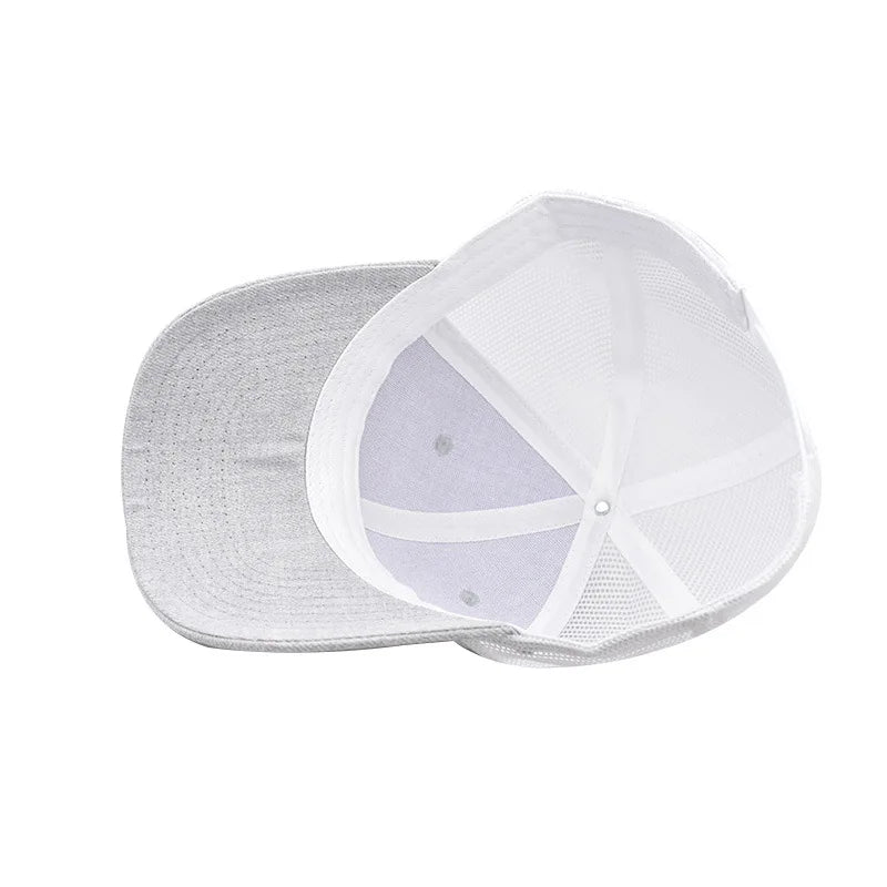 Baseball Cap Adult Net cap Shallow curved eaves Hat Unisex Summer hat Breathable hat shade Spring Autumn Cap Hip Hop Fitted Cap