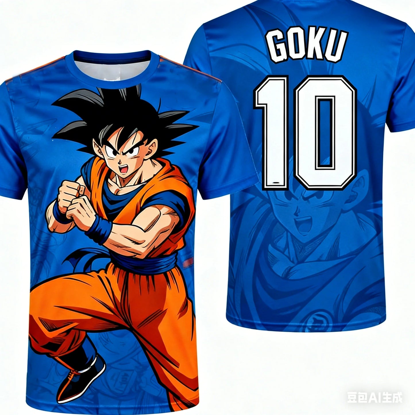 2026 Summer Dragon Ball T-Shirt 3D Print Goku  Manga Style Oversized Loose Breathable Gym Streetwear Unisex Tee for Adults Kids