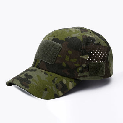 Breathable Camouflage Baseball Cap UV Sun Protection Hat for Outdoor Sports Fishing Camping Hiking Hunting