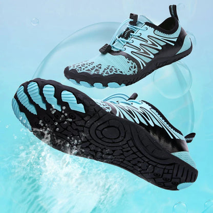 EOCENE pánske a dámske barefoot outdoorové športové aqua topánky, rýchloschnúce tenisky do vody na pláž, plávanie, fitness, brodenie, turistiku a cyklistiku
