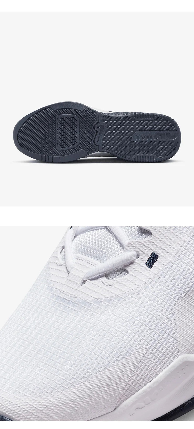 Nike originale Air Max sommer-træningssko til mænd med luftpude DM0829-102