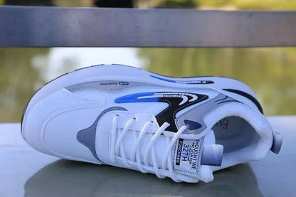Chaussures pour hommes chaussures légères en cuir Pu chaussures décontractées 2025New baskets pour hommes mode hommes chaussures de Tennis respirant Sport chaussure de course