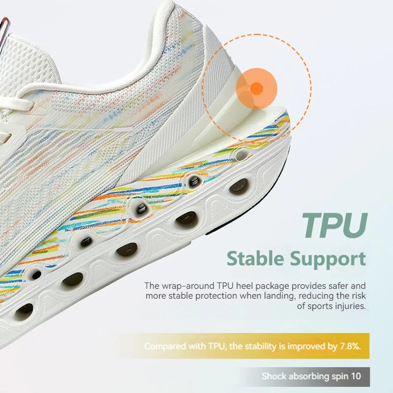 Xtep Reactive Coil 11.0 tenisice za trčanje za muškarce, ljetne sportske cipele s amortizacijom udaraca, povratnom energijom i mekim tenisicama 976219110026
