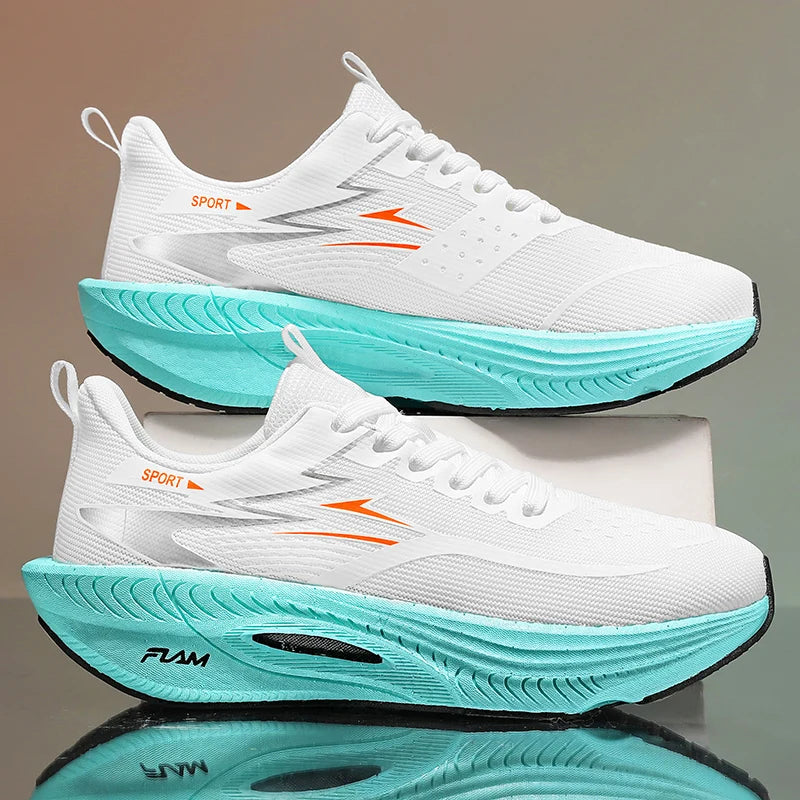 NEW Men Sports Running Shoes Off Marathon Breathable Light Comfortable Athletic Sneakers Jogging Basketball Tenis Air Cushion