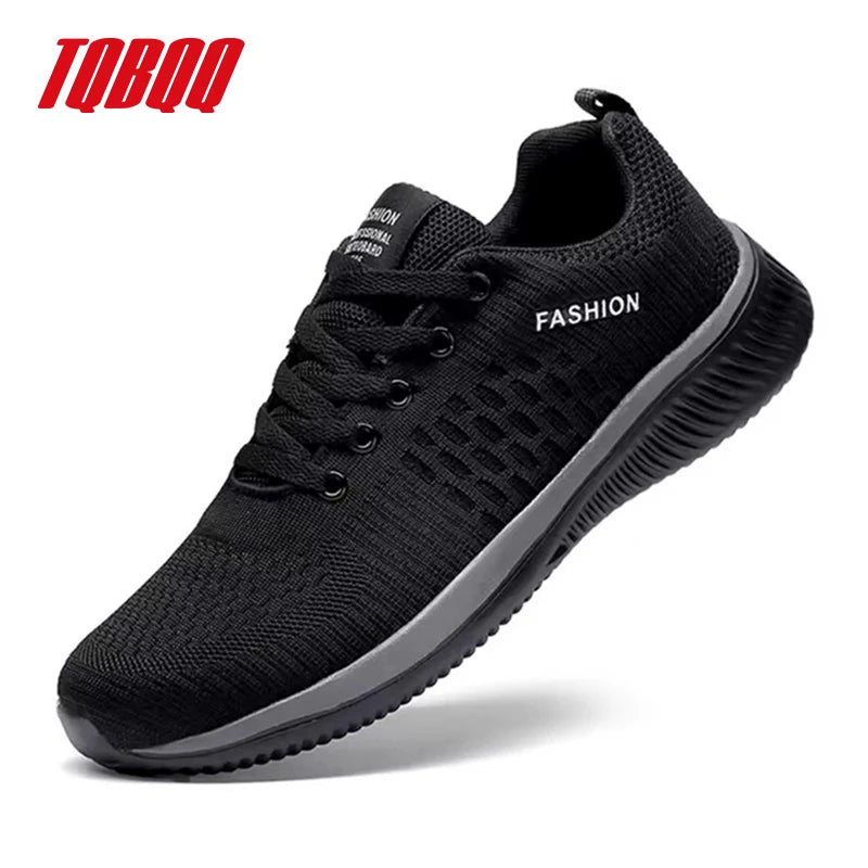 Men's Running Shoes Breathable Light Comfortable Men's Casual Shoes Tennis Outdoor Slip-On Walking Sneakers