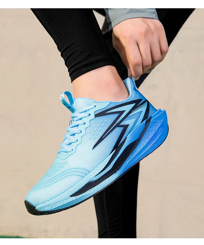 NEW Men Sports Running Shoes Off Marathon Breathable Light Comfortable Athletic Sneakers Jogging Basketball Tenis Air Cushion