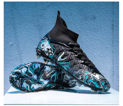 Neue professionelle Fußballschuhe für Herren, rutschfeste Fußballstiefel, Unisex, atmungsaktiv, für Futsal und Sport, neue Stollenschuhe, Dropshipping, ultraleicht