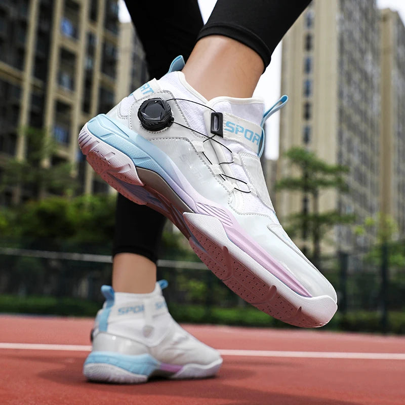 Badmintonsko til mænd, skridsikre og støddæmpende sko, tennissko i høj kvalitet, Pro sneakers til udendørssport for mænd og kvinder