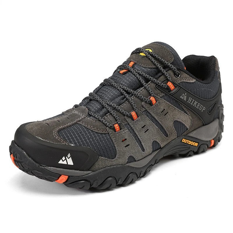 Running Shoes Summer Sports Shoes Men's Shoes Spring And Autumn Breathable Casual Walking Shoes Lace-Up Lightweight Solid Color