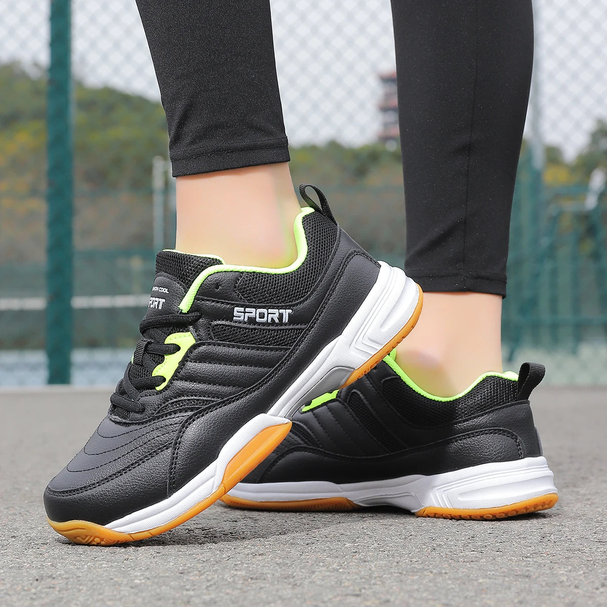 Badminton Shoes, Men's Sports Shoes, Non-Slip, Breathable, Lightweight Sports Shoes, Competition Training Shoes, Table Tennis Shoes, Tennis Shoes
