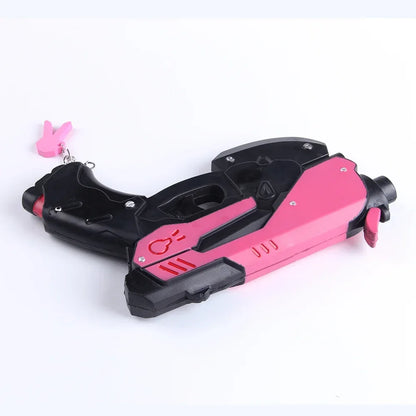 Jogo Overwatch D.Va Auricular Arma Hana Song DVA Pistola Arma Adereços de Cosplay Brinquedo para Festa de Natal e Halloween Acessórios de Cosplay