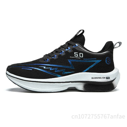 Scarpe da running da uomo con piastra in carbonio, leggere, ultra ammortizzate, traspiranti, da maratona, con assorbimento degli urti e supporto, sneaker sportiva comoda da donna