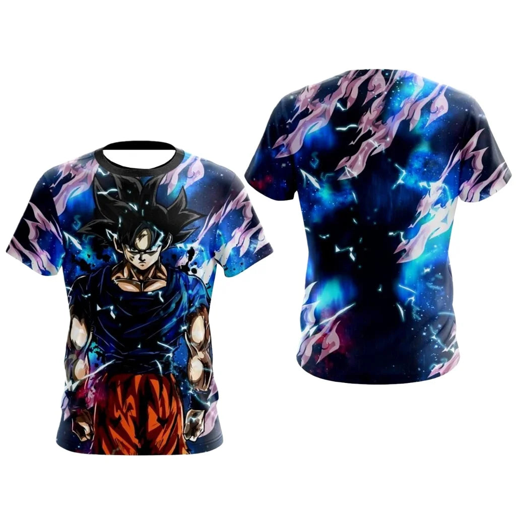 2026 Dragon Ball Z Men's T Shirt Vegeta Streetwear Trend Y2K Harajuku Summer Vegeta T-shirt Anime Saiyan Short Sleeved Goku Tops