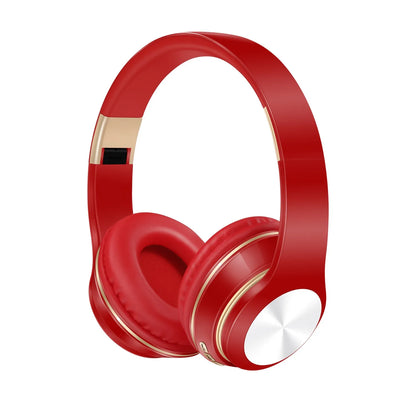 Écouteurs Bluetooth sans fil pliables pour ordinateur, avec micro, suppression du bruit, casque de jeu stéréo HIFI