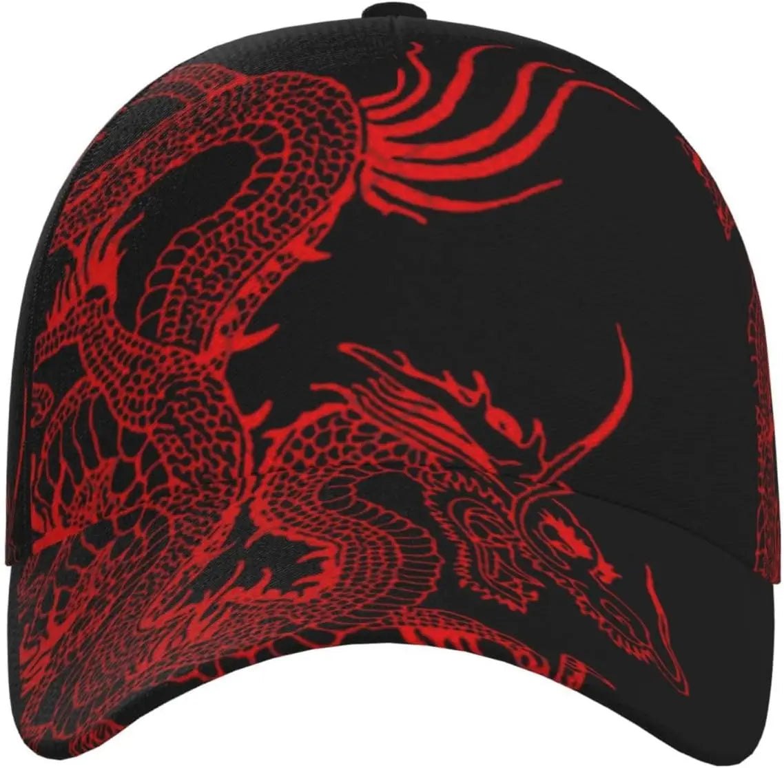 Czapka z daszkiem Dragon Snapback – męskie czapki baseballowe, męskie czapki przeciwsłoneczne, regulowana czapka typu „trucker” dla kobiet i mężczyzn
