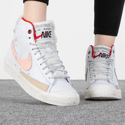 Nike Blazer high-top non-slip breathable video game pixel sports canvas board shoes FD4342-181