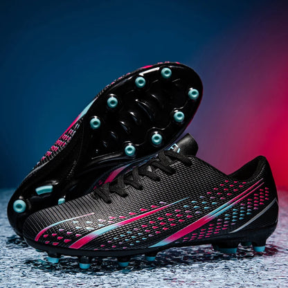 Nouvelles chaussures de football pour hommes, crampons antidérapants, baskets d'entraînement pour adultes, chaussures de football de haute qualité, baskets unisexes pour garçons, livraison directe