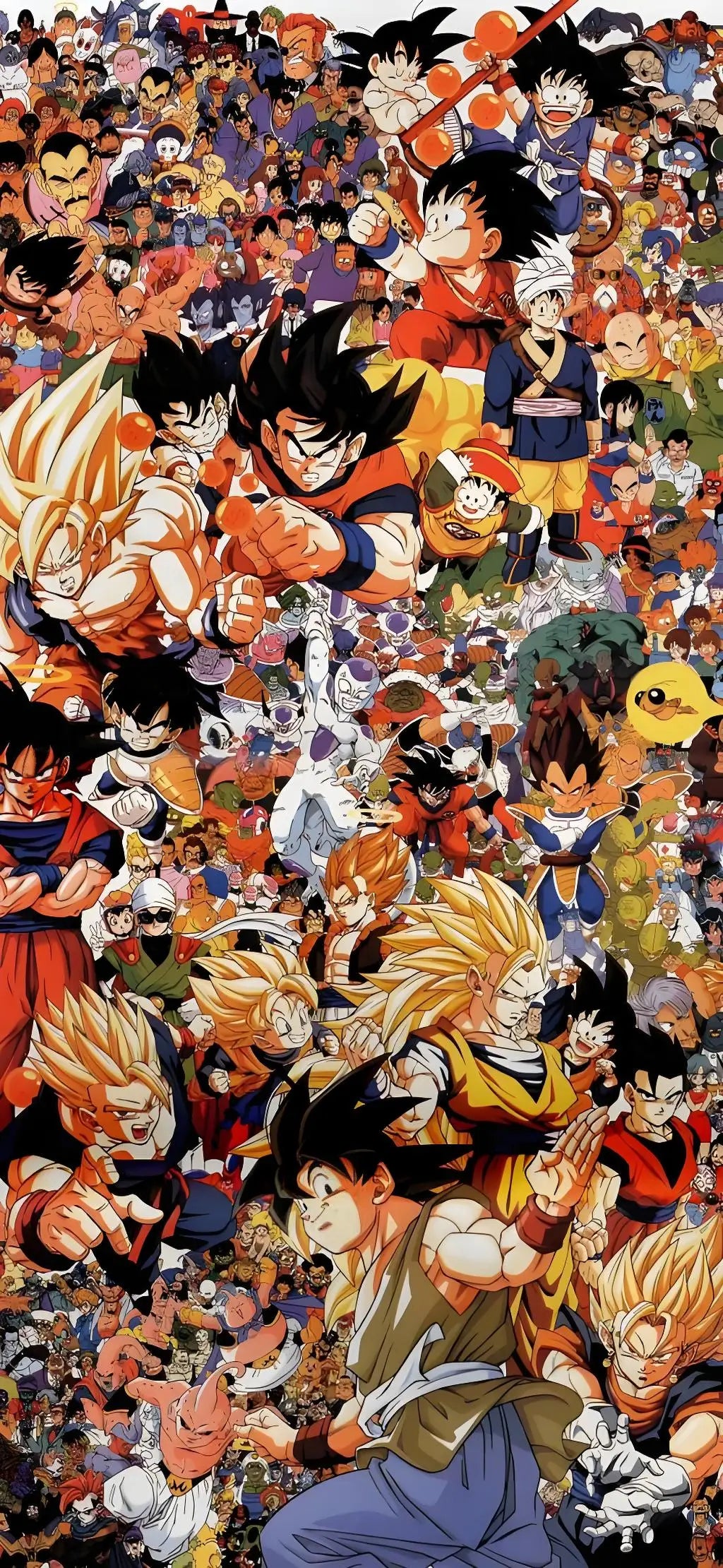 Dragon Ball Anime Pure Cotton T-shirt Summer New Broli Co Branded Men's and Women's Harajuku Hip Hop Casual Short Sleeve Top