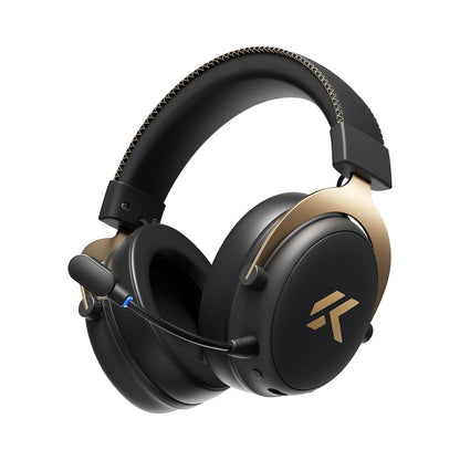 Casque de jeu sans fil MCHOSE V9 Pro 2 avec effets sonores spatiaux THX, haut-parleurs de 53 mm, casque 2.4G pour FPS, PS5, PS4, PC, SWITCH