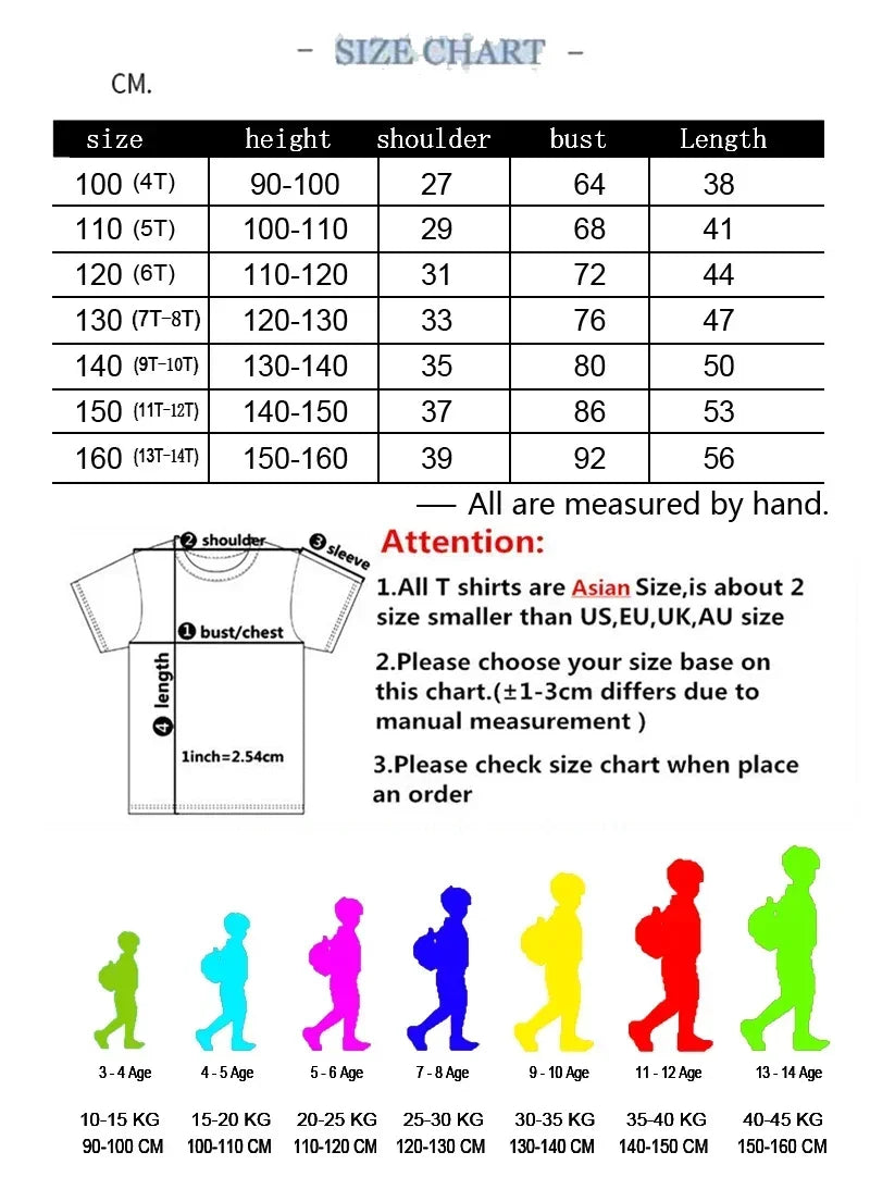 Fortnites Series Summer-børnetøj, hot game T-shirt til drenge og piger, tegneserieprint, kortærmede toppe til børn, sjove fødselsdagsgaver