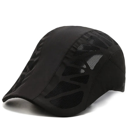Unisex SPORTS z nadrukiem literowym – szybkoschnąca czapka baseballowa, czapki przeciwsłoneczne na lato, czapki z siateczki zapewniającej przewiewność, czapki z daszkiem, berety, czapki golfowe