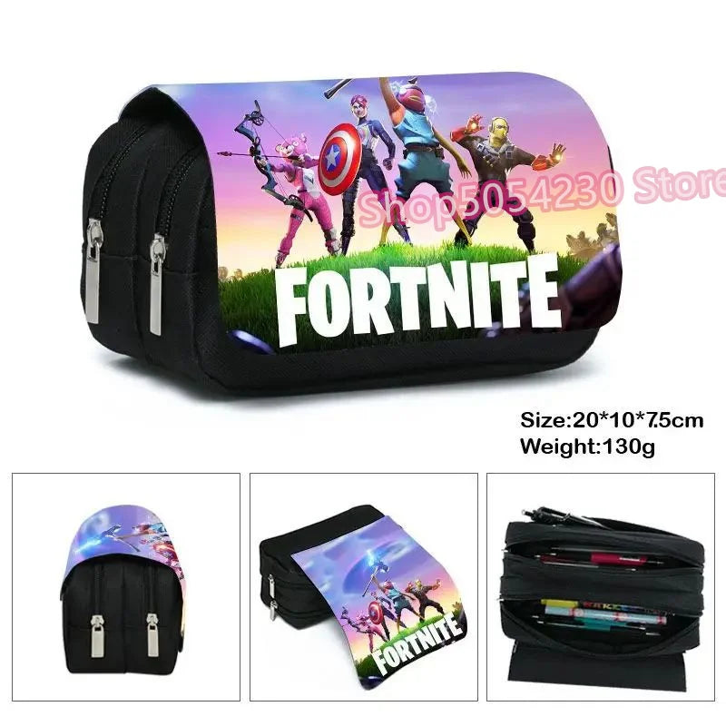 Zaino Fortnited 3PCS per ragazzi, Victory Game, 16 Inch, resistente all’acqua, per scuola materna, zaino scolastico cool per scuola elementare