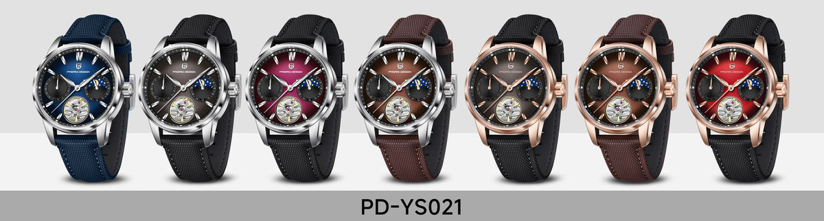 Pagani Design 2025 New 41MM Luxury Automatic Mechanical Men's Watch Stainless Steel 100m Waterproof Pilot Watch reloj hombre