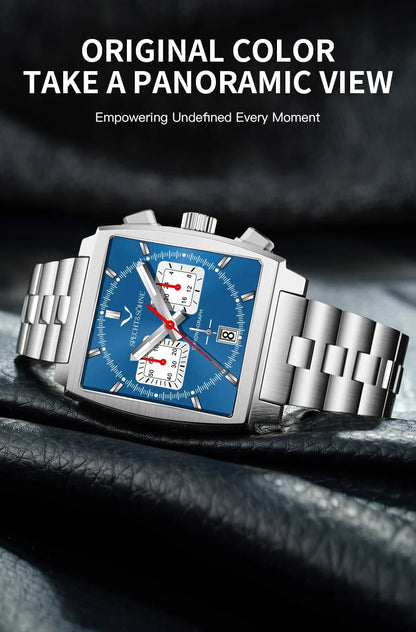 Men's Watches 2025 New Hot Luxury Quartz Wrist Watch Japan VK64 Chronograph Trendy Sport Waterproof