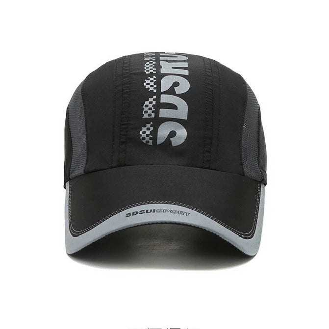Stay Protected in Style: UV Protection Baseball Cap with Quick-Drying Soft Top, Breathable Strapback for Hiking, Fishing & Outdo