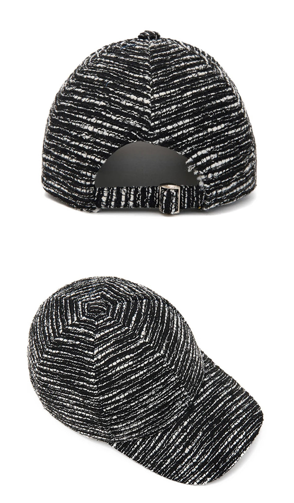 FS Fashion Casquette de baseball rayée noir et blanc pour homme, casquette décontractée coréenne pour femme, casquette d'été streetwear, casquette de camionneur, Gorra Hombre