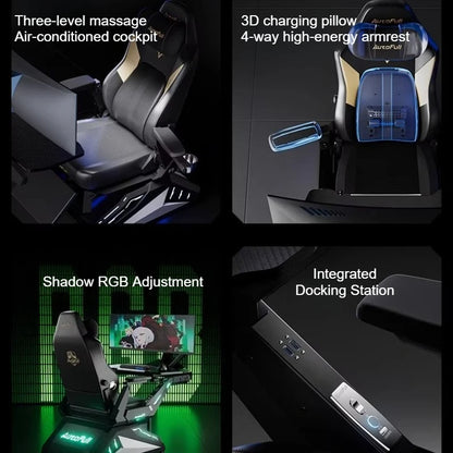 Gaming Office Ergonomic Chair E-sports Pod E-sports Warehouse Cockpit Space Cabin Desk Computer Armchair Silla Ergonomica Chairs