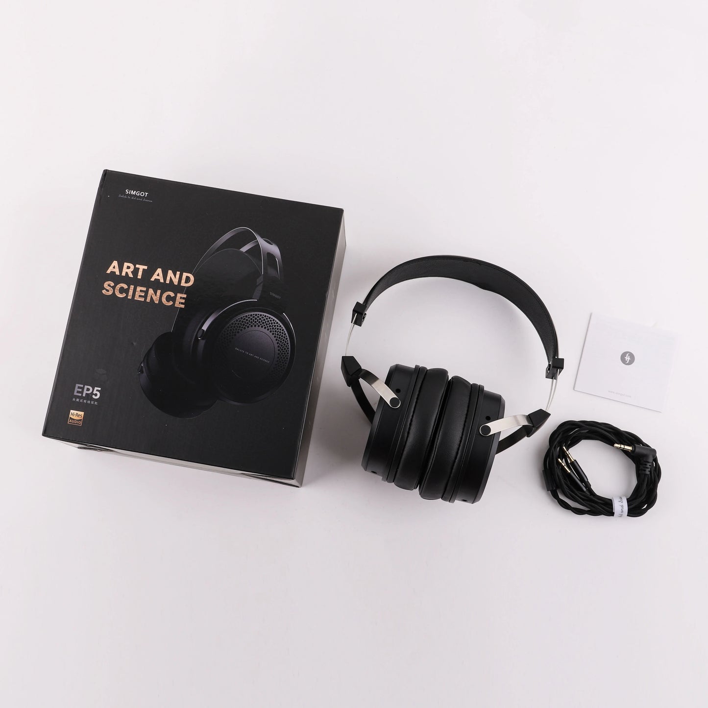 Cuffie cablate SIMGOT EP5 ad alte prestazioni con driver dinamico da 50mm – Headset gaming HiFi, bassa impedenza, alta sensibilità, audio surround 7.1