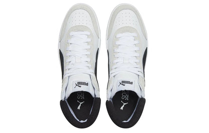 Baskets Puma Court Legend Mid blanches et noires 371119-02