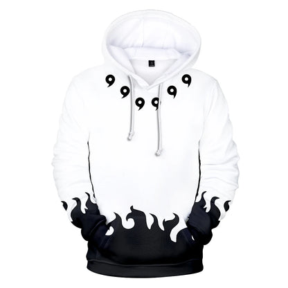 New Naruto Hoodies Character Suit 3D Digital Color Printed Hoodie Sports and Leisure Pullover Hooded Sweatshirt for Men Women